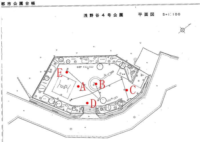 浅野谷4号公園測定地点