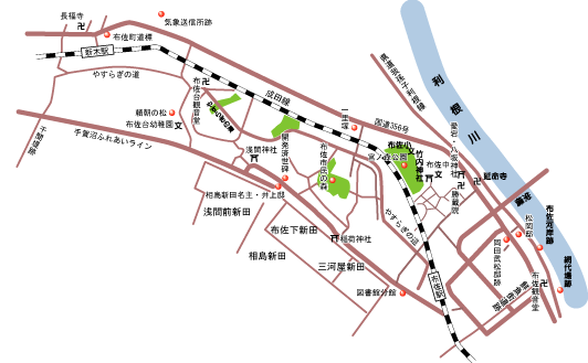 モデルコース7の地図