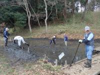 水辺の維持管理作業