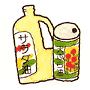 食用油のイラスト