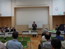 我孫子北まちづくり協議会総会で挨拶1